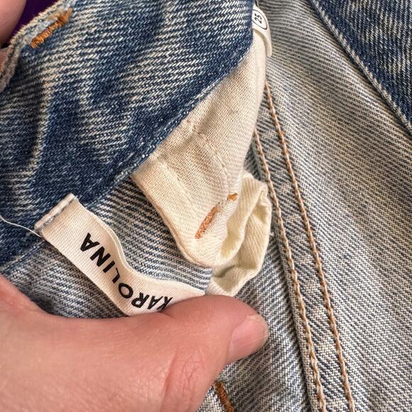 GRLFRND Denim Karolina Button Fly Jeans Size 25 - Picture 5 of 8